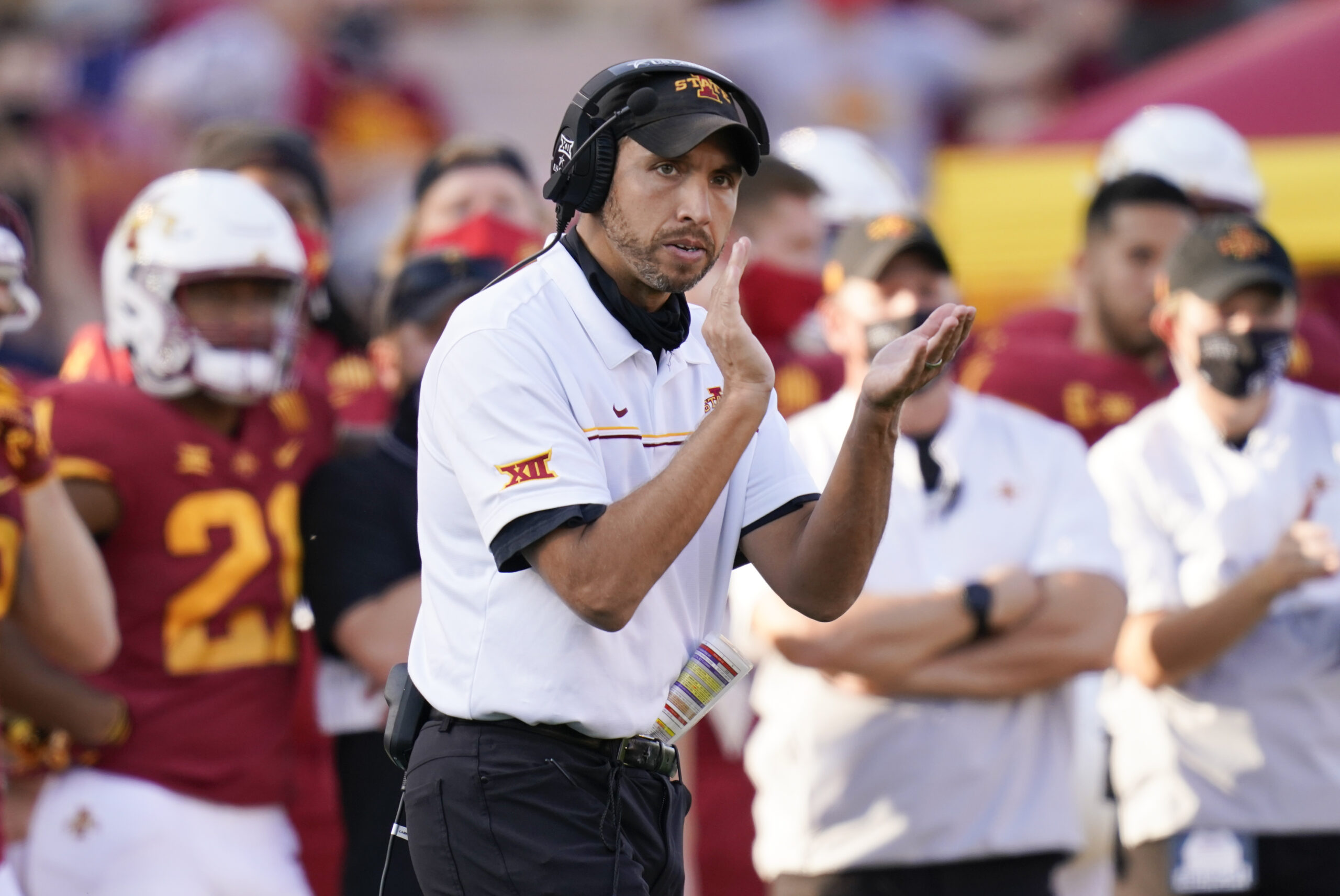 Matt Campbell has No. 9 Iowa State on the verge of playing for Big 12 title